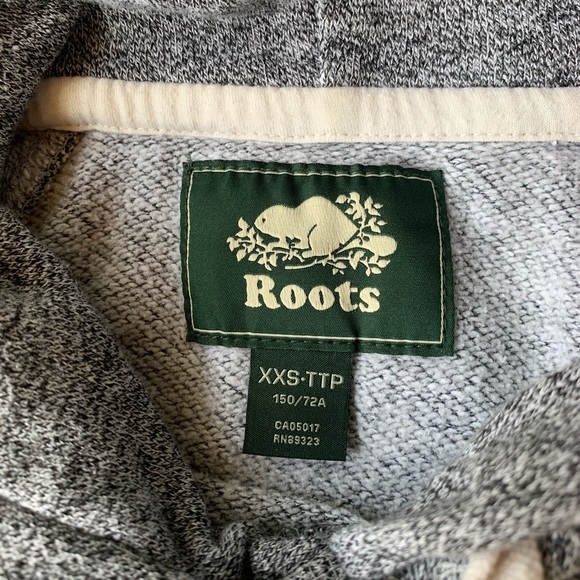 Roots Salt and Pepper Original Kanga Hoody - Picture 4 of 4